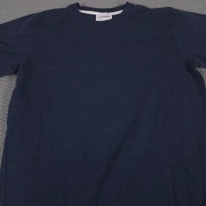 Norse Projects Shirt Mens Large Navy Niels Standard Cotton Short Sleeve Tee